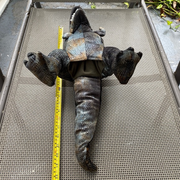 Dinosaur T-Rex plush hand puppet - Picture 6 of 9